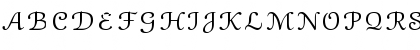 Download eusm6 Regular Font Uppercase Preview