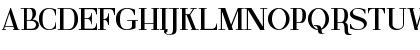 Download Fine Serif Regular Font Uppercase Preview