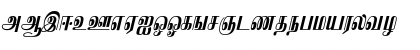 Download IdsTamil_TG_6_ Bold_Italic Font Uppercase Preview