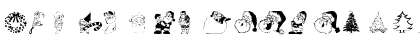 Download WM-Christmas1 Regular Font Uppercase Preview