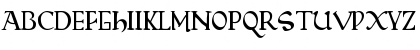Download Ander King Regular Font Uppercase Preview