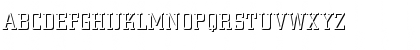 Download CityOnlShaDLig Regular Font Uppercase Preview