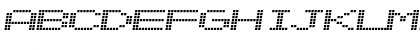 Download Arranged Blocks Spread Regular Font Uppercase Preview
