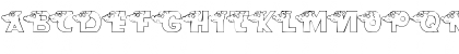 Download ARTOONS Regular Font Uppercase Preview
