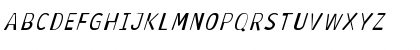 Download Asasa Pleeka Regular Font Uppercase Preview