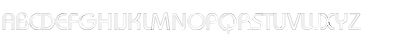 Download Astra hollow Line Regular Font Uppercase Preview
