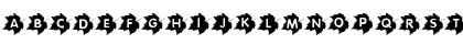 Download Autumn Leaves Highlighted Regular Font Uppercase Preview