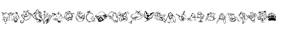 Download Birdy Slash Regular Font Uppercase Preview
