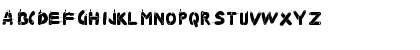 Download BLASTERS Regular Font Uppercase Preview