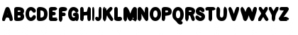 Download Blooop Regular Font Uppercase Preview