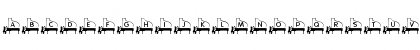 Download Bokey modemo Regular Font Uppercase Preview