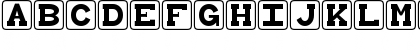 Download bricks Regular Font Uppercase Preview
