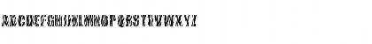 Download Broken Angles Regular Font Uppercase Preview