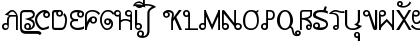 Download Bud Script Regular Font Uppercase Preview