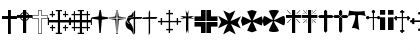 Download Crosses Collections Regular Font Uppercase Preview