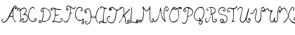 Download Curly Draw Regular Font Uppercase Preview