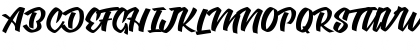 Download BodySoul personal Use Regular Font Uppercase Preview