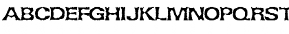 Download Do or Die Regular Font Uppercase Preview