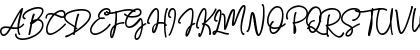 Download Bolder Line Regular Font Uppercase Preview