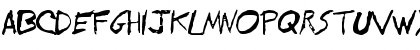 Download Pocha Regular Font Uppercase Preview