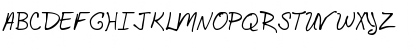 Download PVC Regular Font Uppercase Preview
