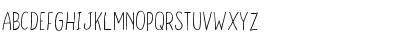 Download BOLICA Regular Font Uppercase Preview