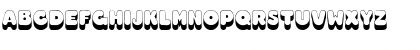 Download Round Shadow Regular Font Uppercase Preview