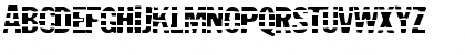 Download Zebra Strips Regular Font Uppercase Preview