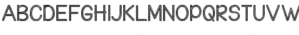 Download KG Candy Cane Stripe Regular Font Uppercase Preview