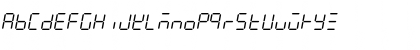 Download LED LC80 Regular Font Uppercase Preview