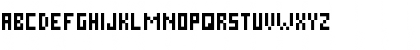 Download Pixel Millennium Regular Font Uppercase Preview