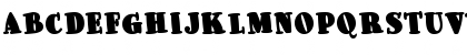 Download Pleasingly Plump NF Regular Font Uppercase Preview