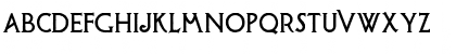 Download Possum Saltare NF Regular Font Uppercase Preview
