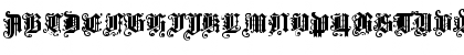 Download ProgressiveText Regular Font Uppercase Preview