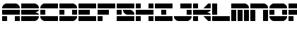 Download Pseudo (BRK) Regular Font Uppercase Preview