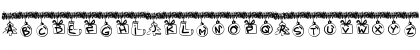Download PWChristmasTinsel Medium Font Uppercase Preview