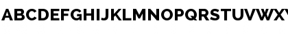 Download Raleway ExtraBold Font Uppercase Preview