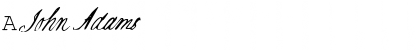 Download New-JohnAdams Regular Font Uppercase Preview