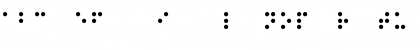 Download XBraille E.JALLY Regular Font Uppercase Preview