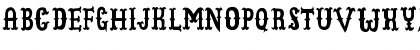 Download Cowboy Junk DEMO Regular Font Uppercase Preview