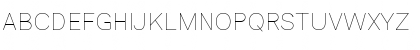Download Genome Thin Regular Font Uppercase Preview