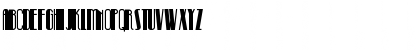 Download Pinball Whiz NF Regular Font Uppercase Preview