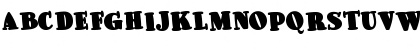 Download Pleasingly Plump NF Regular Font Uppercase Preview