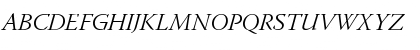Download Warnock Pro Light Italic Subhead Font