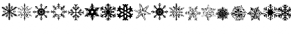Download WWFlakes Regular Font Uppercase Preview