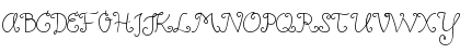 Download CK Whirl Regular Font Uppercase Preview