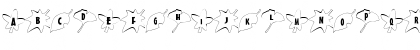 ochiba Font Regular Font Uppercase Preview