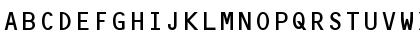 Download OCR B MT Regular Font Uppercase Preview