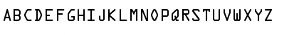 Download OCR-A II Regular Font Uppercase Preview