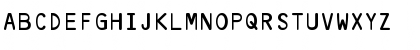 Download OCR-B Regular Font Uppercase Preview